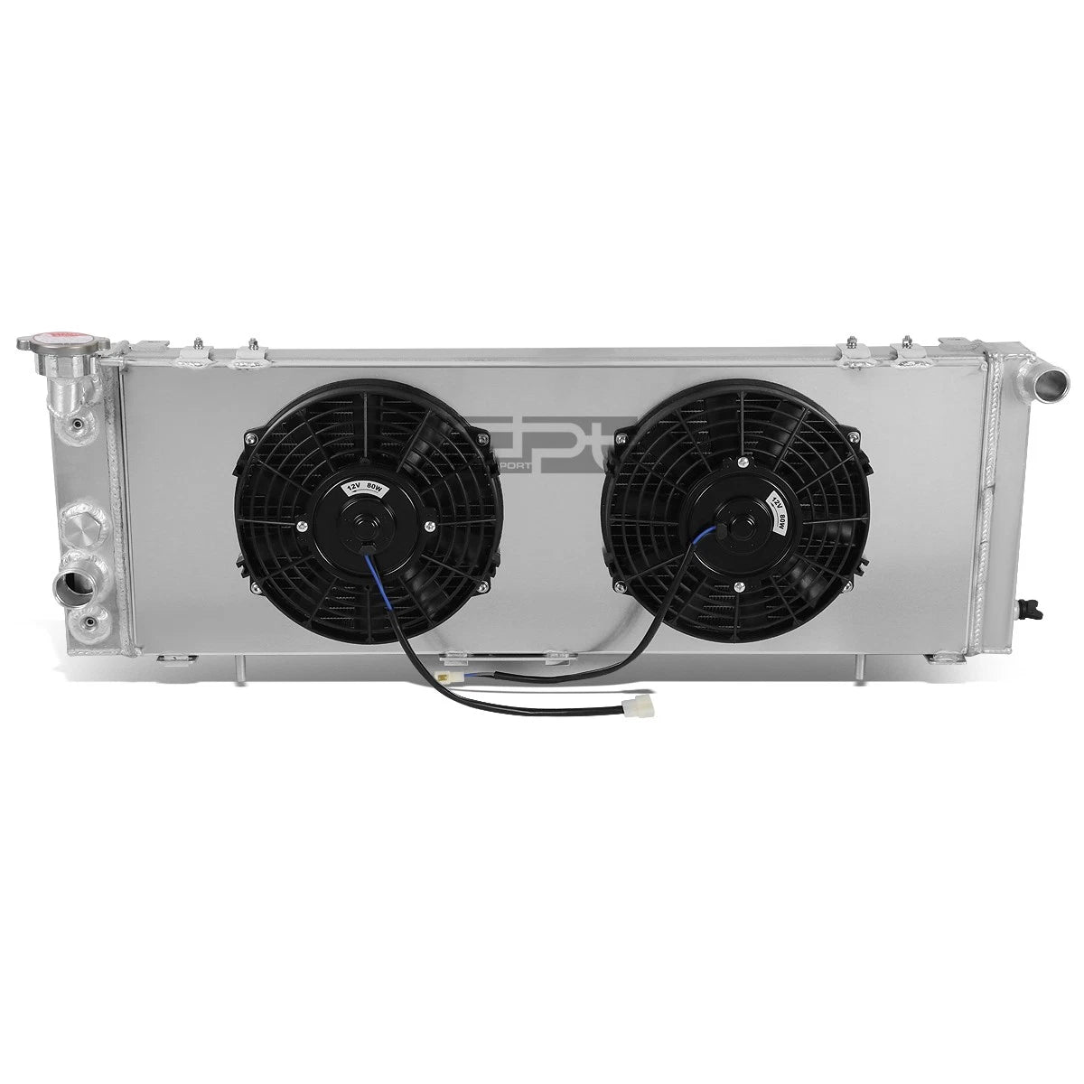 Three Row Aluminum Radiator + Fan Shroud for Cherokee/Comanche (1991–2001)