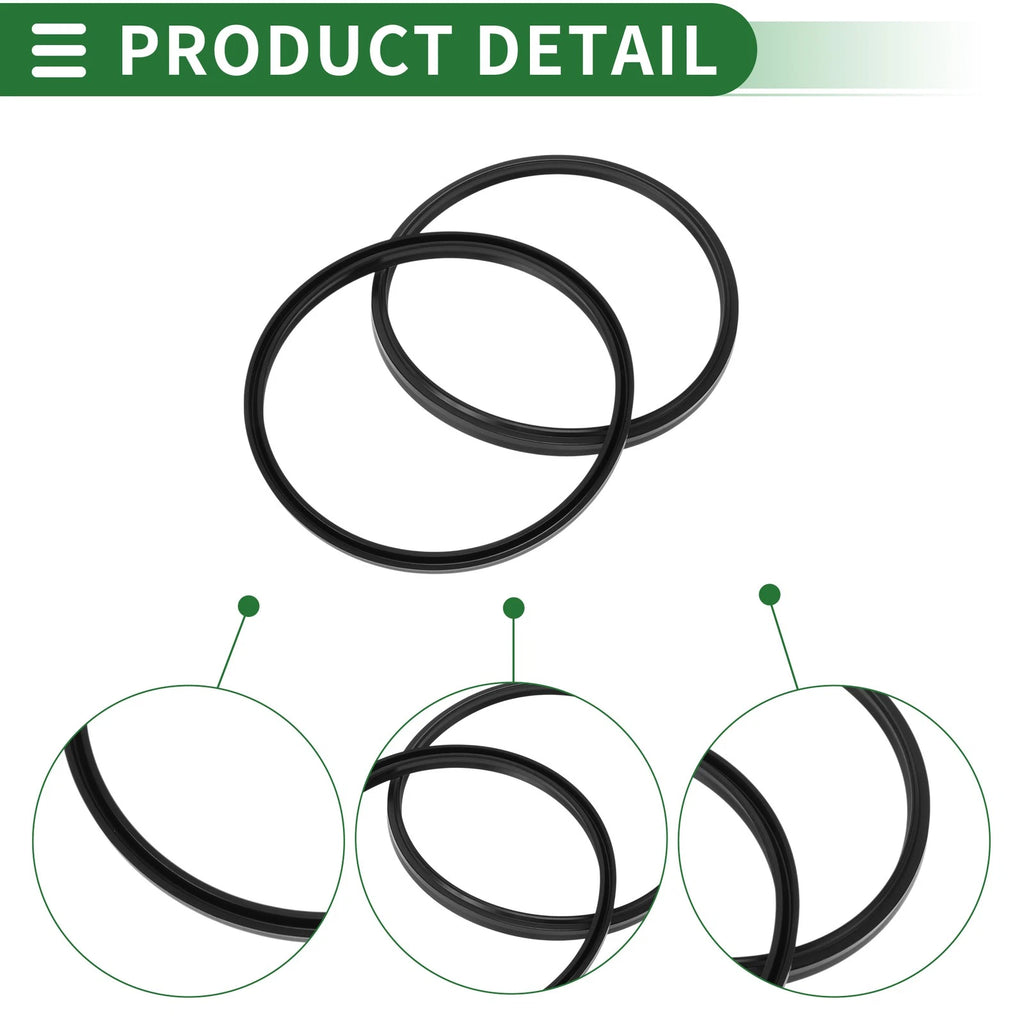 Set of 5 Oil Seal Rotary Shaft Seal NBR Rubber 115x125x6mm