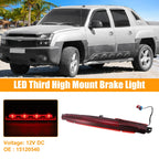 LED Third High Mount Brake Light 15120540 for Chevrolet Avalanche (2002–2013)
