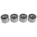 2 x Rubber Castor Correction Bush Kit for Toyota 80-105 Radius Arm (1990–1998)