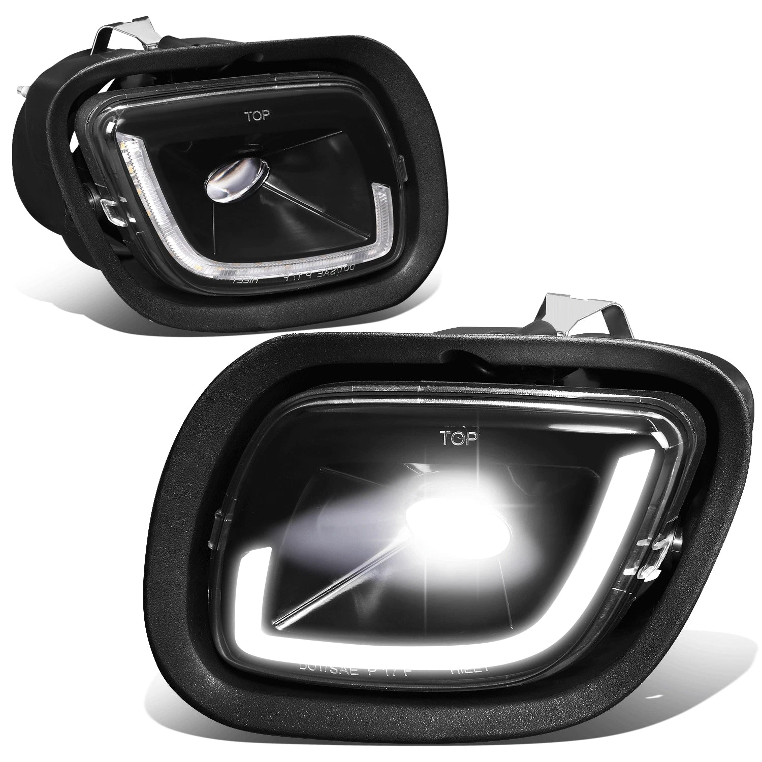 LED Halo Projector Fog Light Lamp for Freightliner Cascadia (2008–2017)