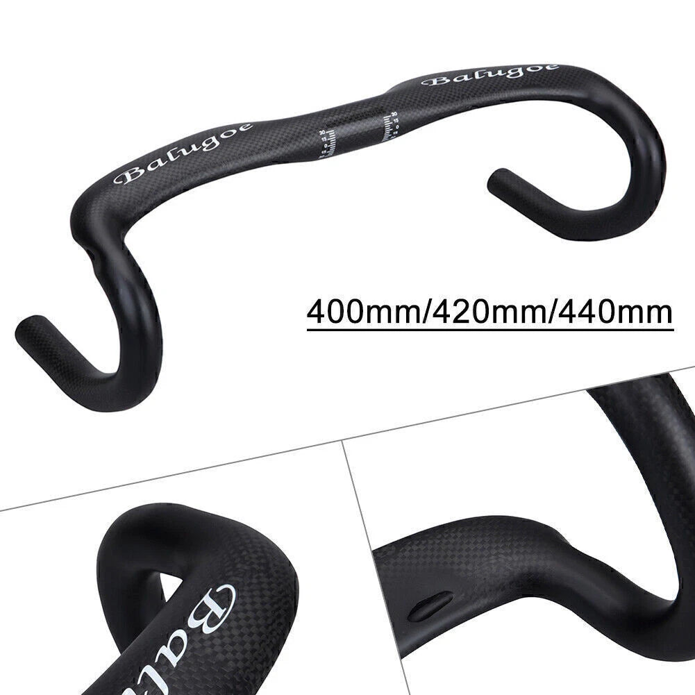 EC90 Full Carbon Fiber Drop Handlebars 31.8mm for Road Bike (2010–2023)