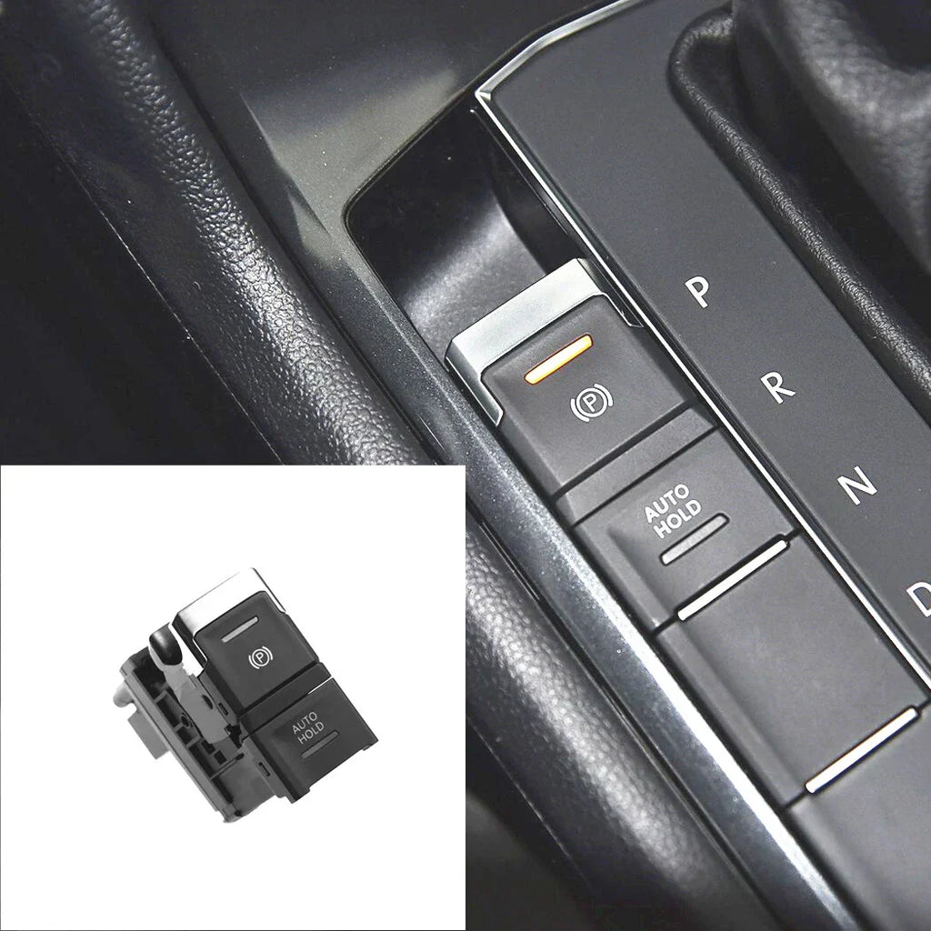 Handbrake Parking Brake Auto Hold Switch Button for VW Tiguan (2017–2021)