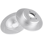 Rear Slotted Brake Rotors for Chrysler 300, Dodge Challenger (2005–2018)