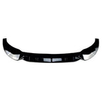 Front Bumper Lip Splitter for BMW X3 X4 2018-2021 Glossy Black