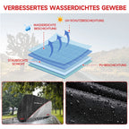Motorcycle Cover for Neverland (XXL) Waterproof Dust Sun UV Outdoor Storage