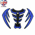 3D Rubber Side Tank Pad Protector for Kawasaki ZX6R ZX10R Z1000 (T9)