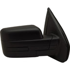 Manual Mirror for Ford F-150 (2009–2010) Front Right Folding Black