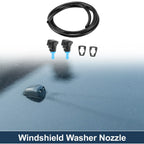 Windshield Washer Nozzle & Gasket, Fluid Hose for Dodge (Fits 2001-2006)