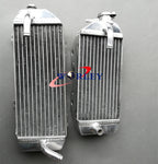 Aluminum Radiator + Silicone Hose for Kawasaki KX250F KXF250 (2017-2018)