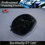 Glossy Black ABS Fuel Gas Tank Cover for Kawasaki Ninja ZX10R (2006–2007)