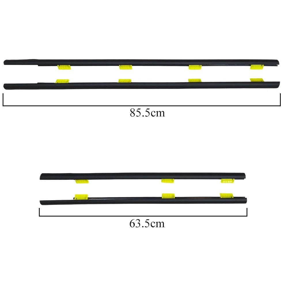 Set of 4 Window Weatherstrip Molding for Honda CR-V (2002–2006)