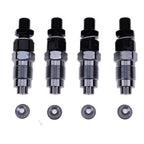 4X Fuel Injector Kit for Bobcat 645 751 753 763 773 (Kubota V2203)