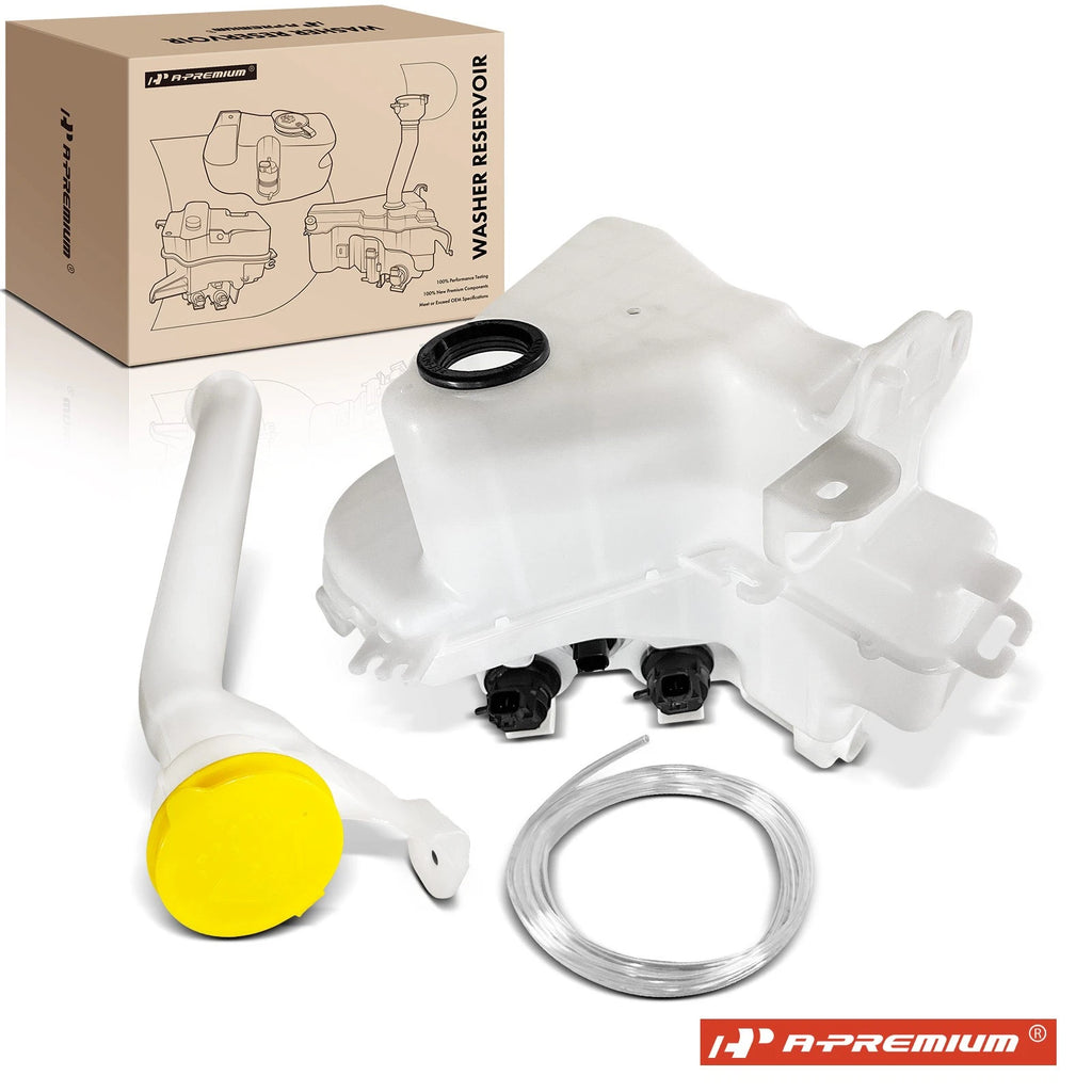 Washer Reservoir with Pump, Cap & Sensor for Subaru Forester (2019–2021)
