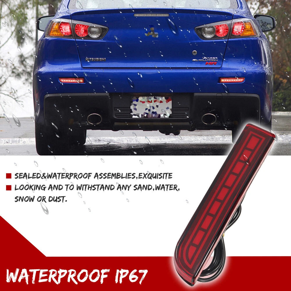 LED Tail Brake Sequential Signal Lights for Mitsubishi Lancer Evo & Outlander