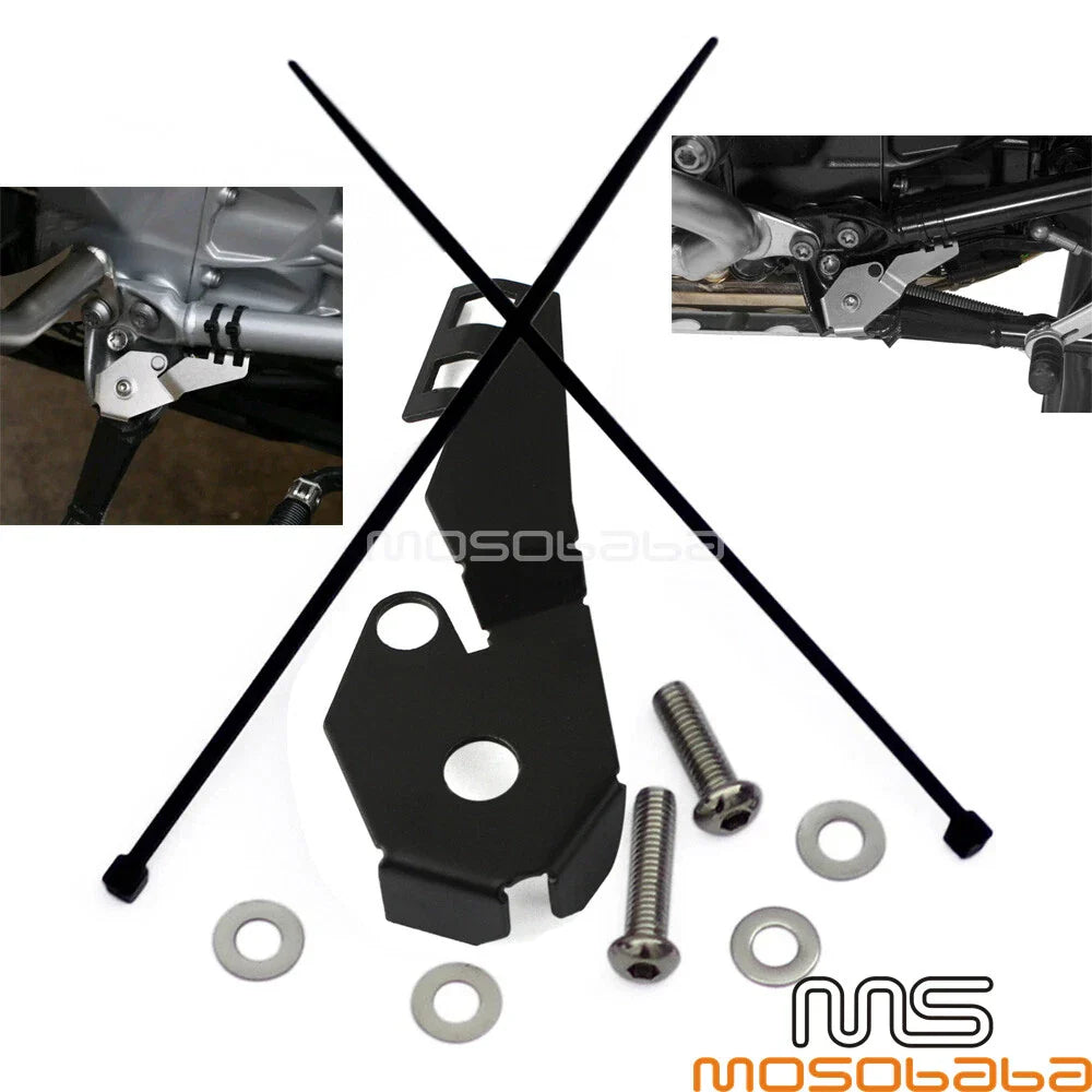 Black Steel Switch Guard Protector for BMW R1200GS LC ADV (2014-2016)