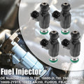 Set of 4 Fuel Injectors 16600-5L700 for Nissan 350Z (2003–2005) VQ35DE VQ30DE