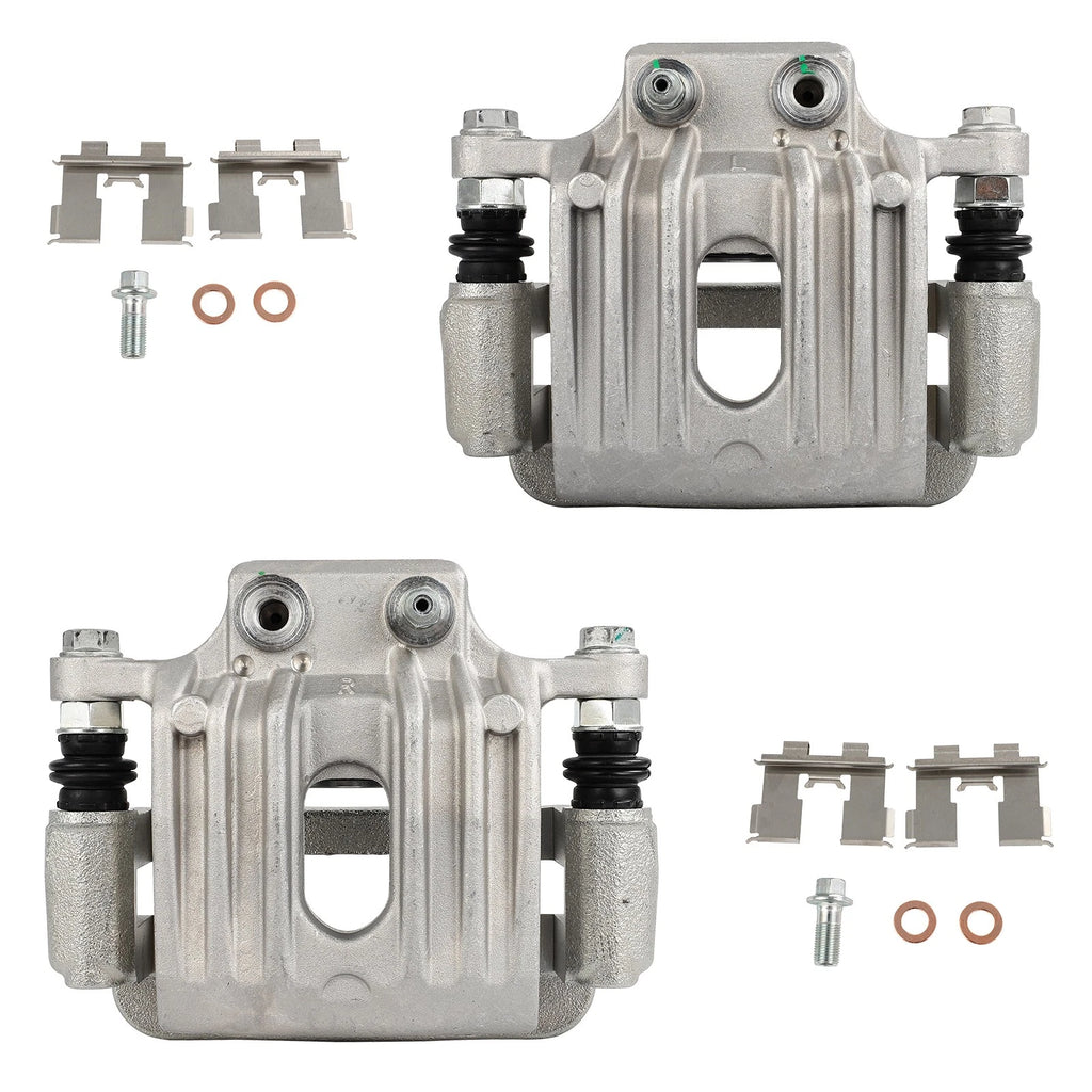 Set of 2 Rear Brake Calipers for Hyundai Santa Fe (2007–2009)