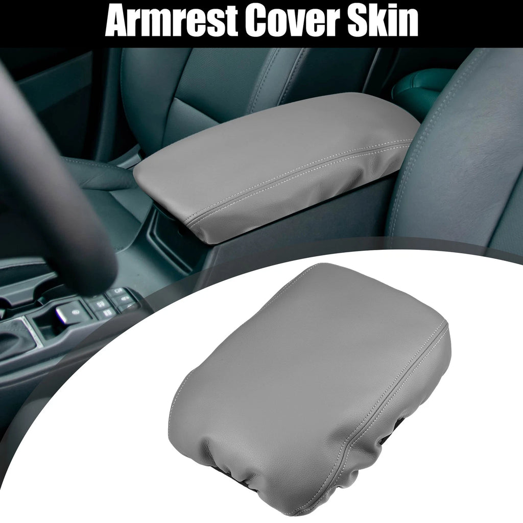 Center Armrest Cover for Honda Accord (2018–2022) Gray with Stitches