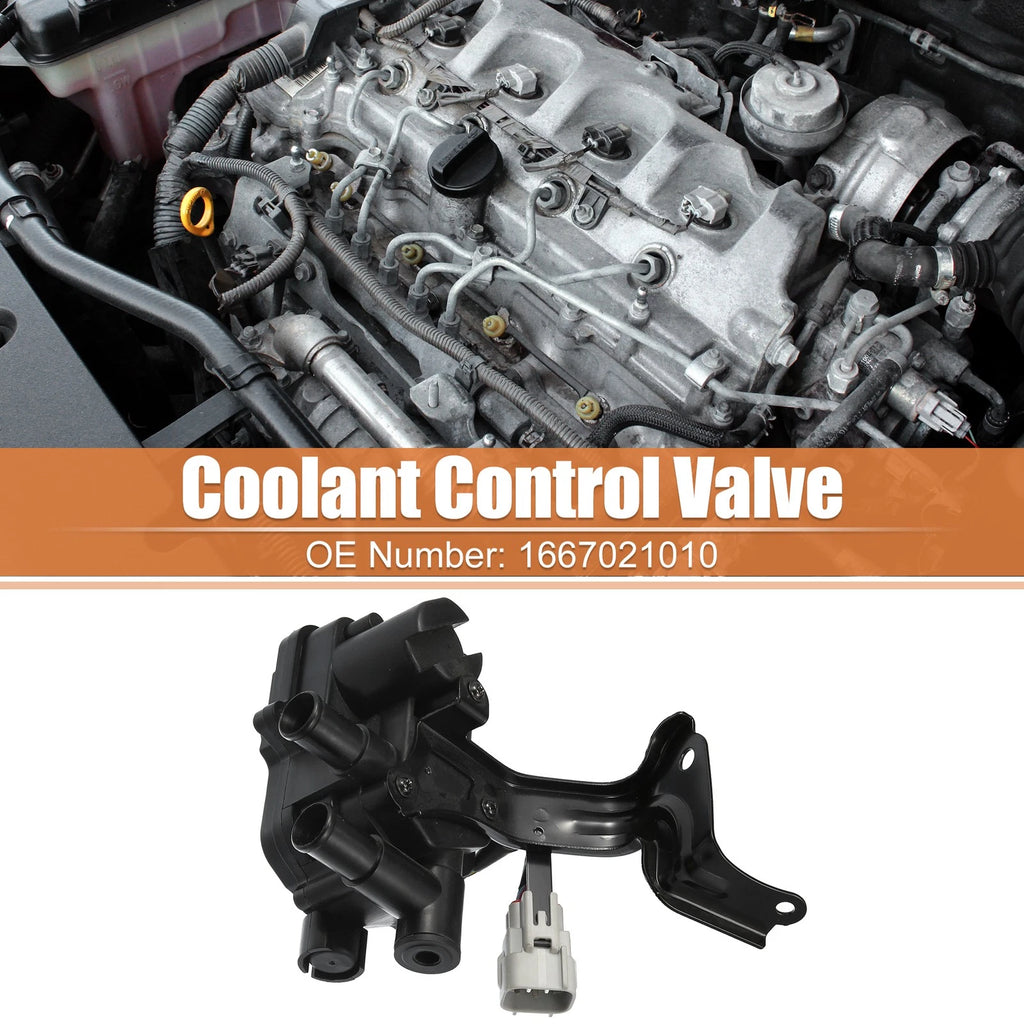 Coolant Flow Control Valve 16670-21010 for Toyota Prius (2004–2009)