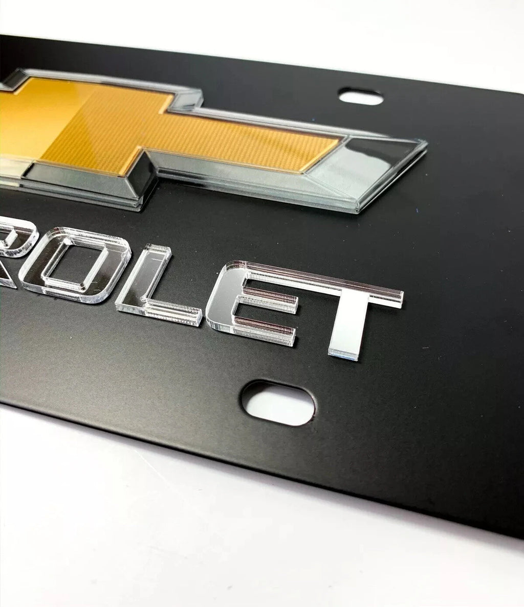 Emblem License Plate Front for Chevrolet Bowtie (2007–2024)