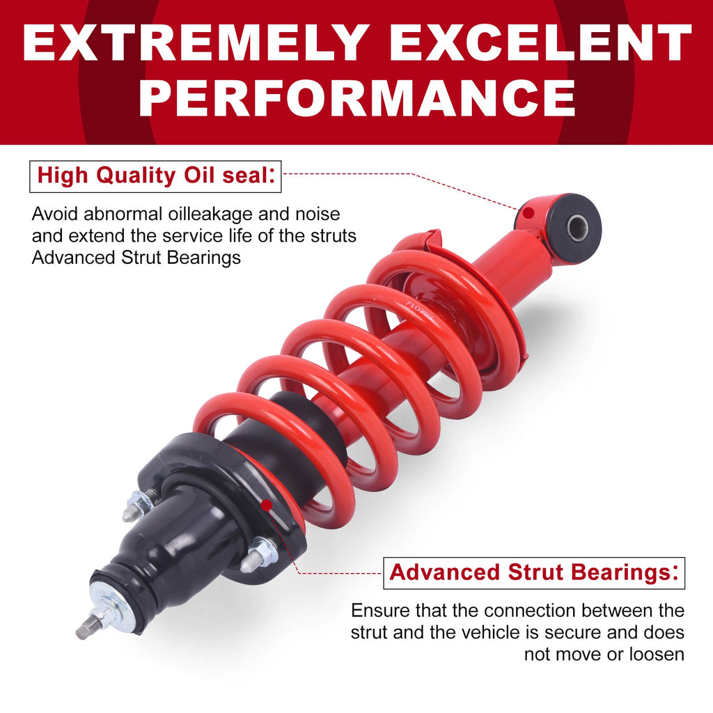 Set of 2 Rear Complete Shocks Struts for Honda CR-V (2002-2006)