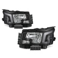 Left Side Headlight for Nissan Frontier (2022–2025) - Black Housing, Clear Lens