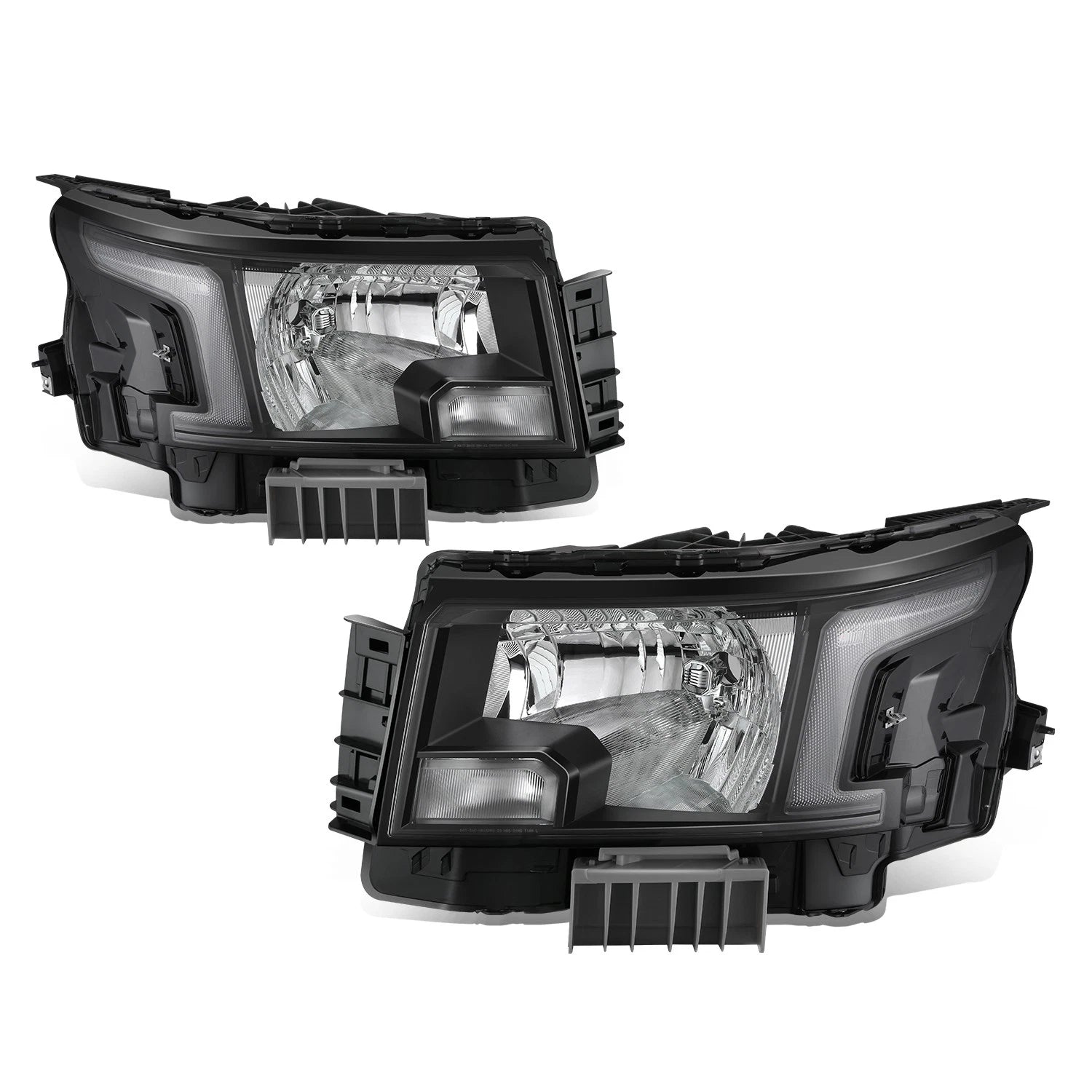 Left Side Headlight for Nissan Frontier (2022–2025) - Black Housing, Clear Lens