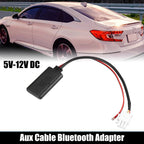 Bluetooth Audio Stereo Aux Cable for Honda GL1800 Goldwing (2001-2023)