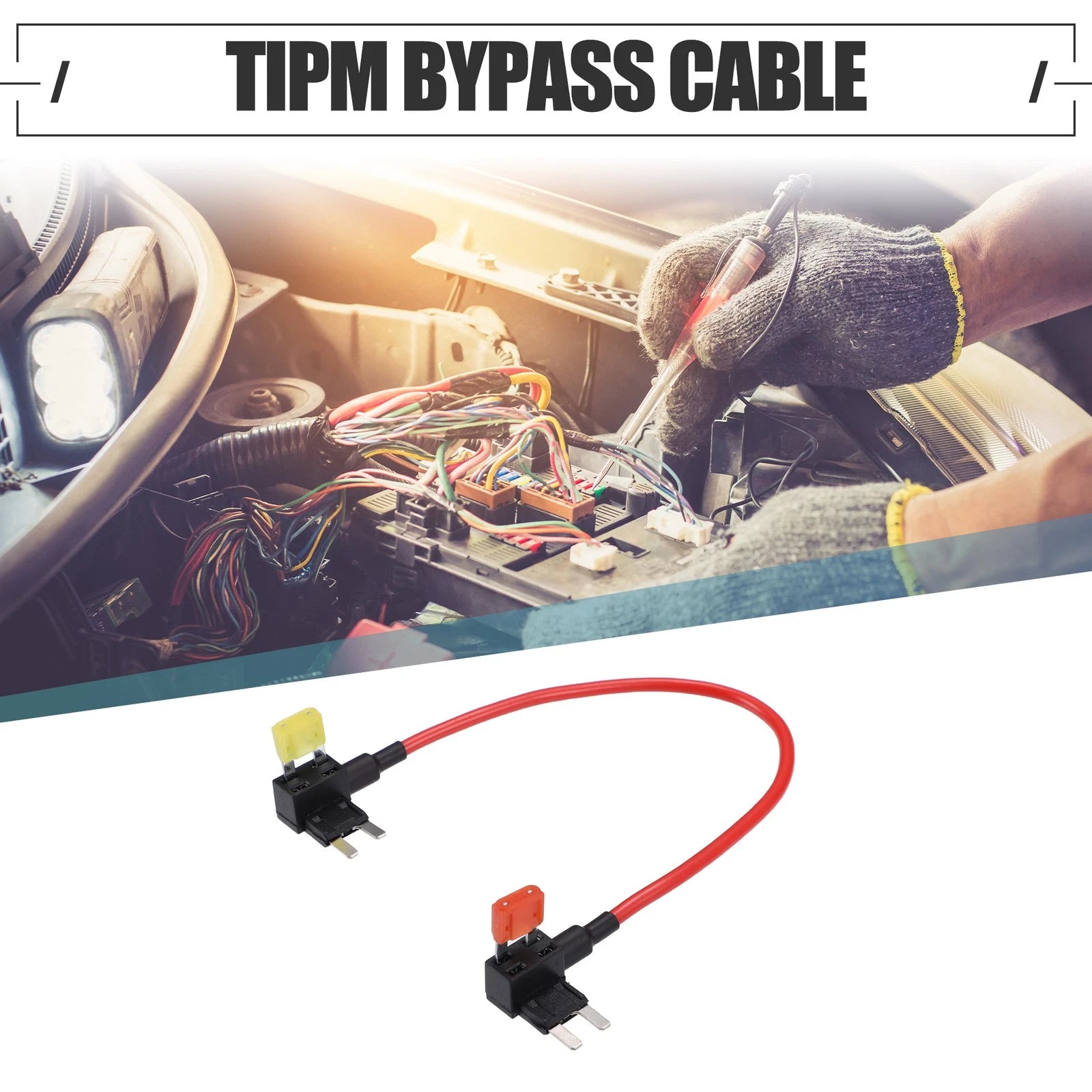 TIPM Bypass Cable Fuse Holder for Dodge Durango (1 Set)
