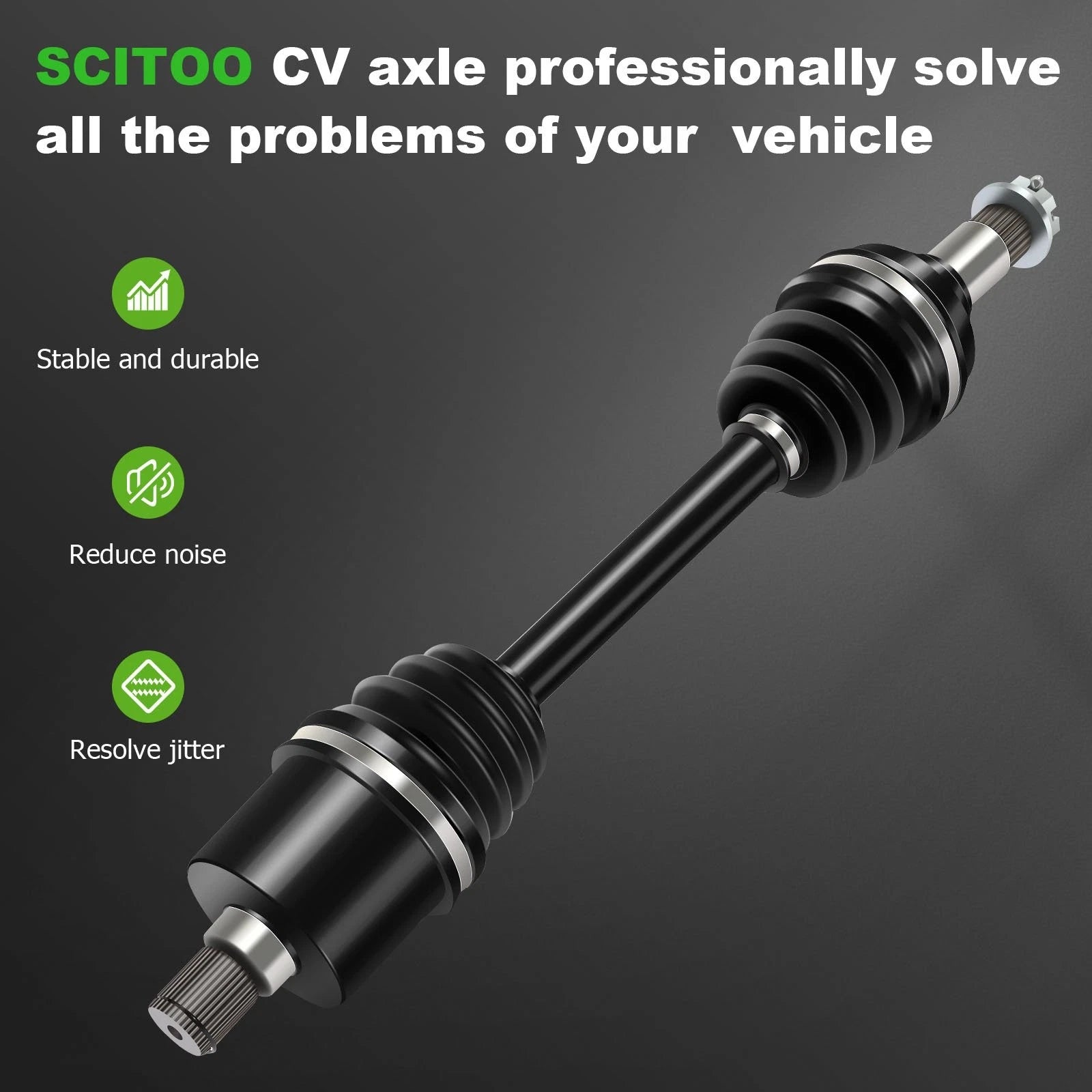 CV Axle Set for Arctic Cat Wildcat Trail 700 (2014–2017)