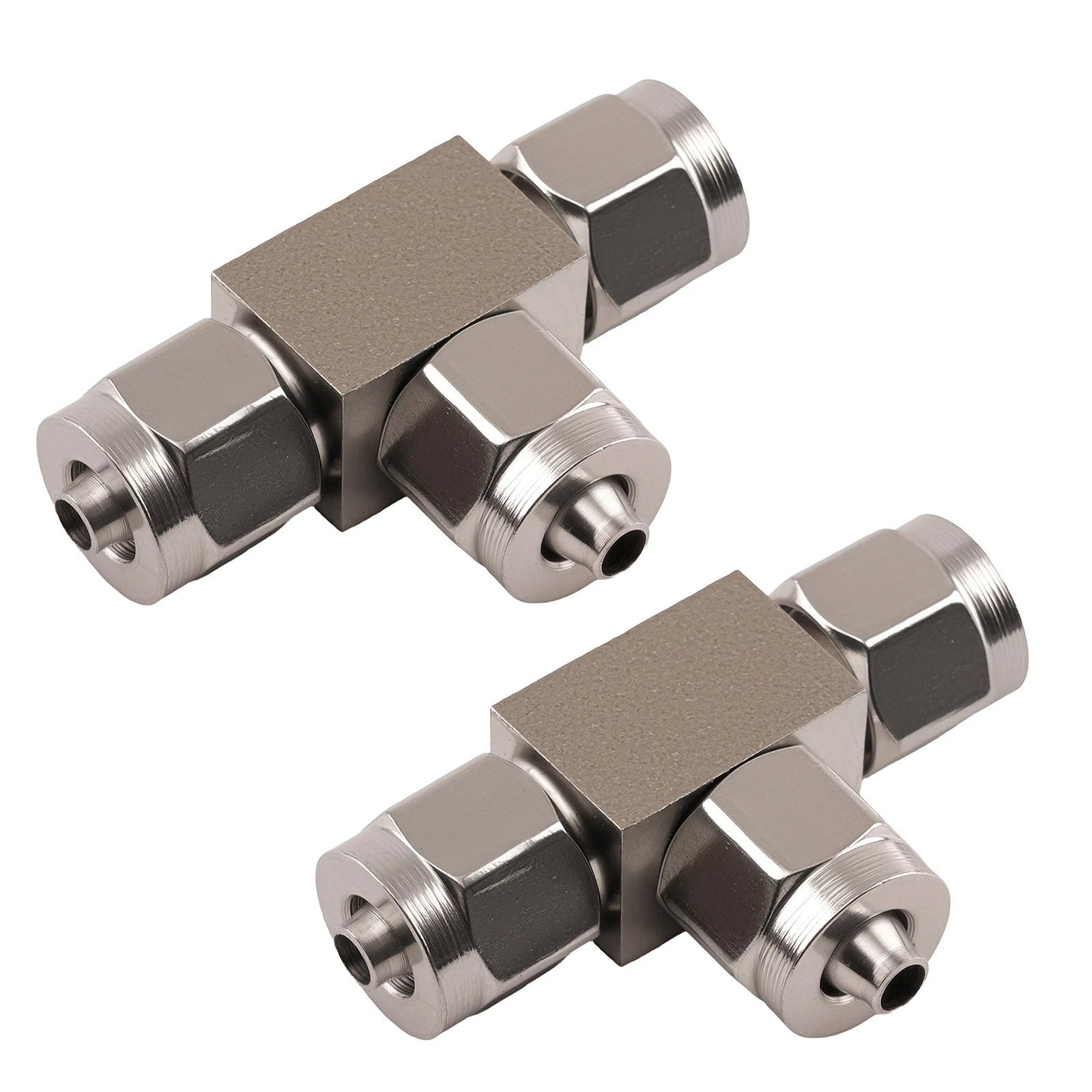 Pair Stainless Steel Pneumatic Air Pipe Quick Fitting Connectors for [Make Model] ([YYYY–YYYY])