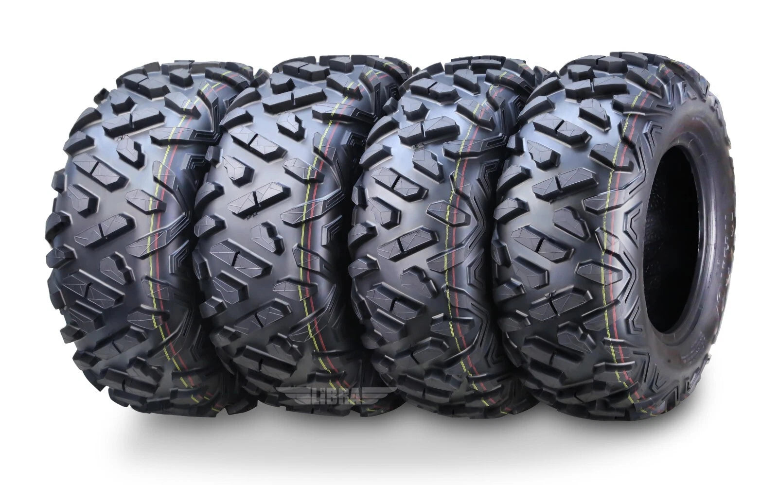 Set of 2 ATV Tires 23x7-10 & 22x10-10 for Hisun Strike Sector 250 (2016–2017)