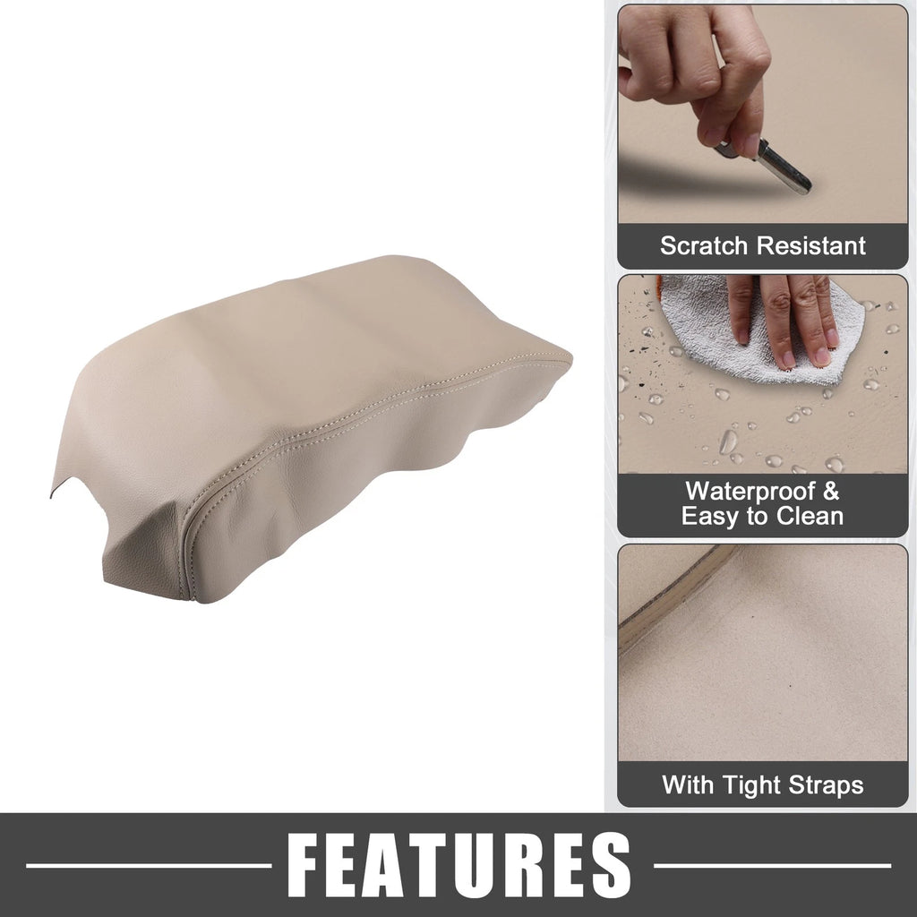 Center Console Armrest Cover for Toyota Camry (2012–2017) Beige