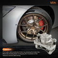 Front Pair Brake Calipers w/ Bracket for Nissan Sentra (2007–2019)