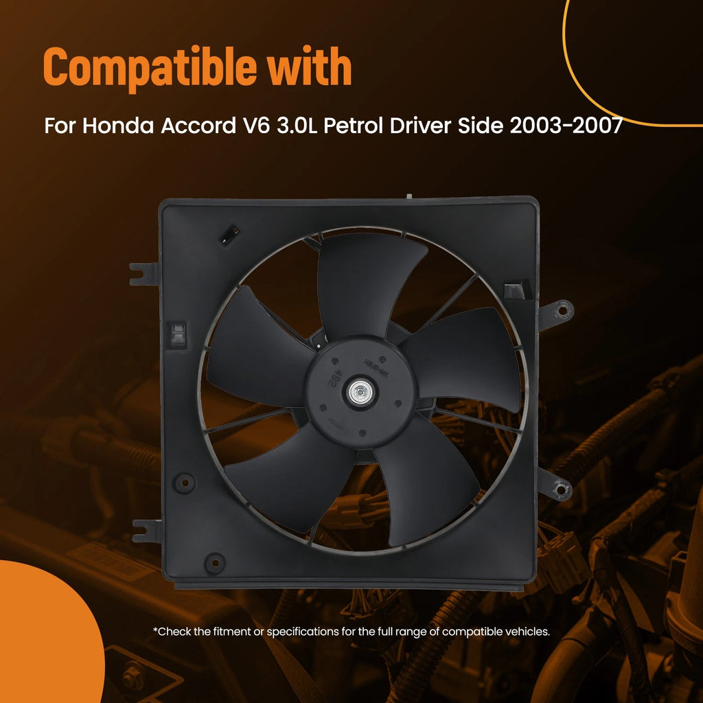 Cooling Fan for Honda Accord 3.0L (2003–2007) Driver Side