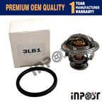 82°C Thermostat for Isuzu 3LB1 3LD1 3LD2 4JG1 4JG2 4LB1 4LC1 4LE1 (1980–1999)