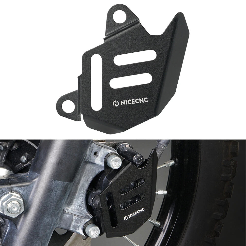 Front Brake Caliper Guard Cover Bracket for Kawasaki KLR650 (2008–2024)