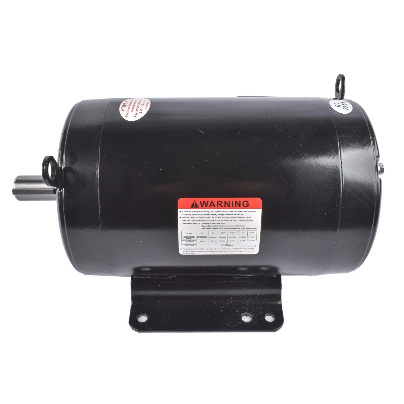 Electric Air Compressor Motor 5HP 3 Phase 208-230/460V (RHD)