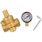 Adjustable Water Pressure Reducer Valve with Gauges for DN20