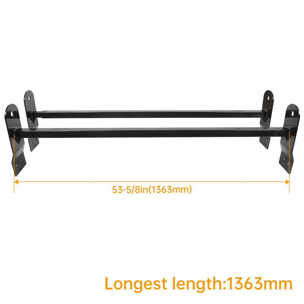 2X Cross Bars for Ford E-150 E-250 E-350 (1992–2023)