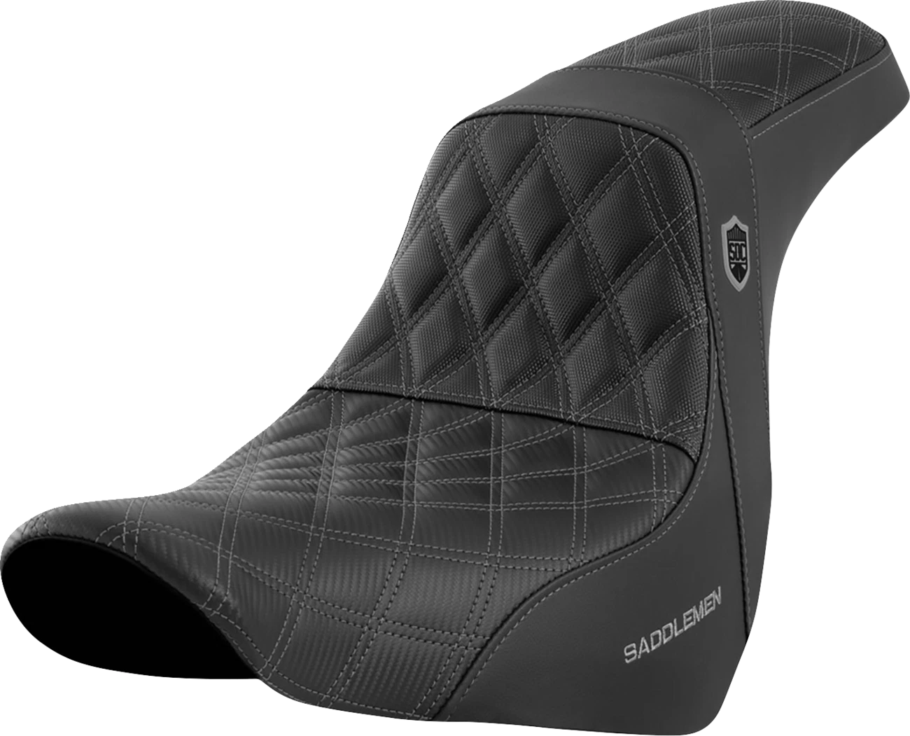 SADDLEMEN Pro Series SDC Performance Seat for FL/FX (w/o Backrest)