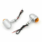 2X Bullet Mini Heavy Duty Turn Signal Indicators for Motorcycle (CHR T9)