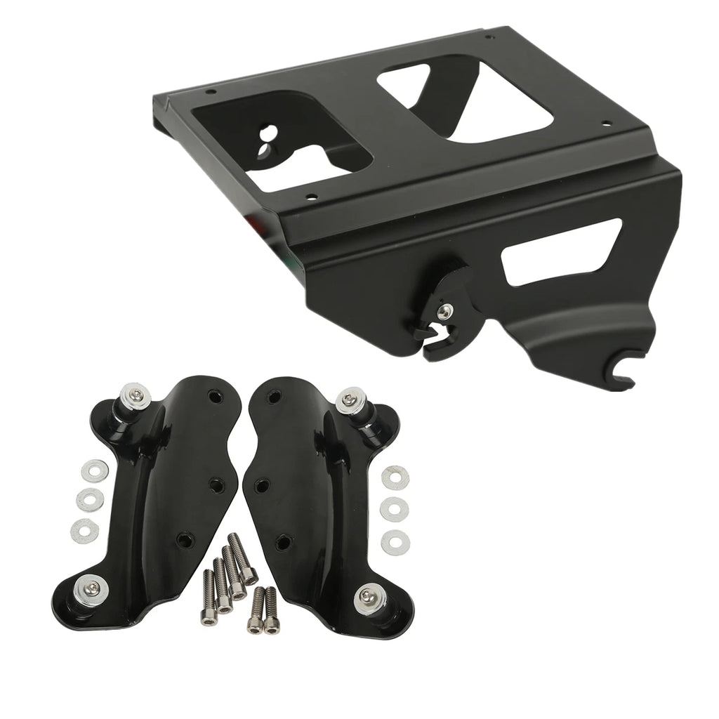 Solo Pack Mount Rack with Docking Kit for Harley Street Glide (2009–2013)