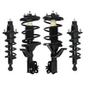 Set of 4 Complete Shock Struts Assembly for Honda Civic (2001–2005)