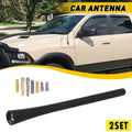 Set of 2 Short 7" Rubber Antenna Mast for Silverado/GMC Sierra (EXV)