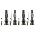 Set of 4 Denso Double Platinum Spark Plugs & Coil Boots for Mazda 5 (2015)