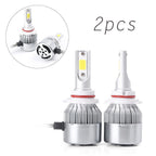 2X H27 36W 8000LM LED Headlight Kit for Hi/Low Beam (6500K)