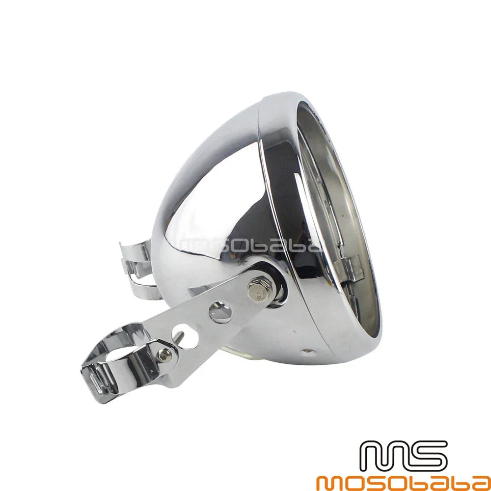 7" Round LED Headlight Mounting Housing for Harley & Honda
