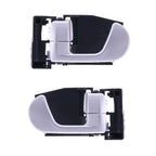 2 x Front Inner Door Handle Silver for Mitsubishi 380 (2004–2008)
